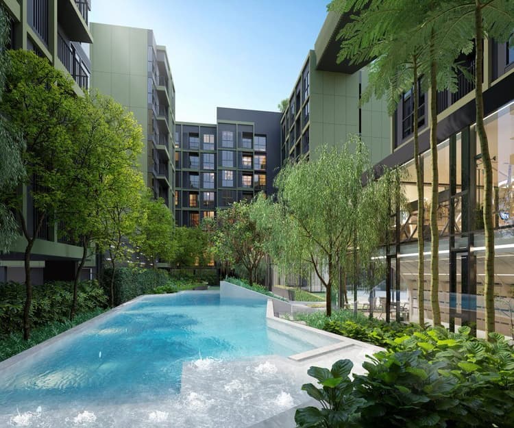 นิว ซี - สแควร์ สวนหลวง สเตชั่น main view