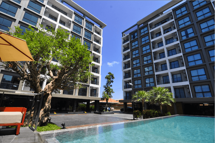 The S block condominium main view