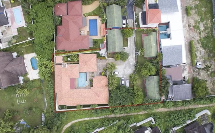 Naiharn Pool Villa main view