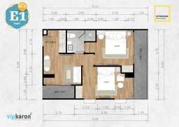 2 ห้องนอน คอนโด for sale