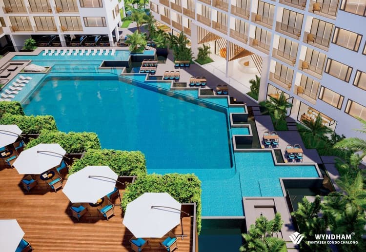 Wyndham Fantasea Condo Chalong main view