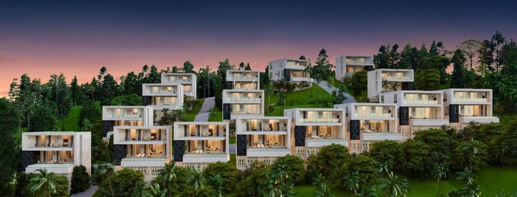 Windy Pool Villa main view