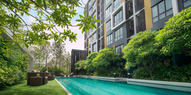 iCondo Serithai Green Space main view