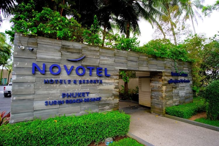 Novotel Phuket Surin Beach Resort main view