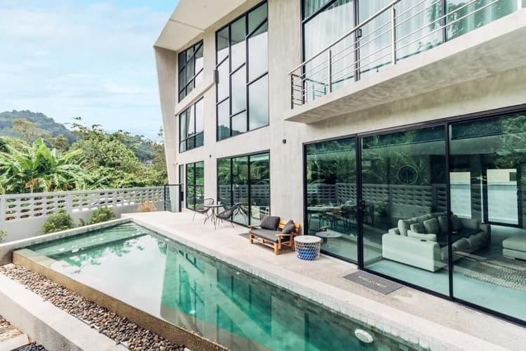 Wallaya Angle Pool Villa main view