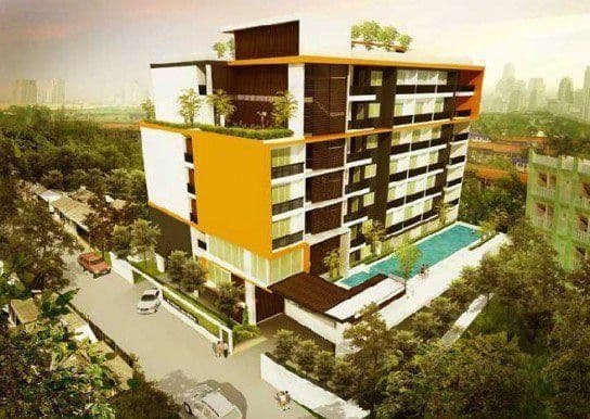 The Private @ Sutthisan main view