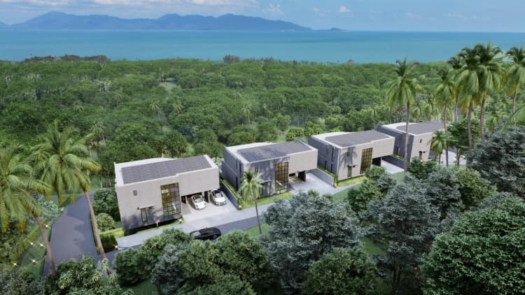 S CUBE Seaview Pool Villa main view