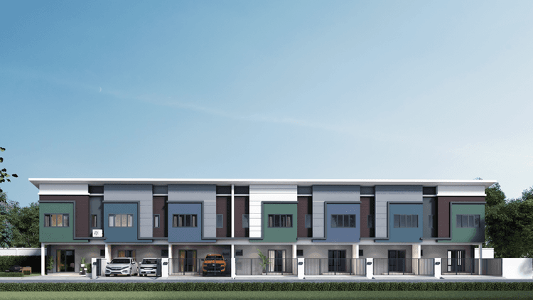 Wararak Village Rangsit - Nakhon Nayok Road main view