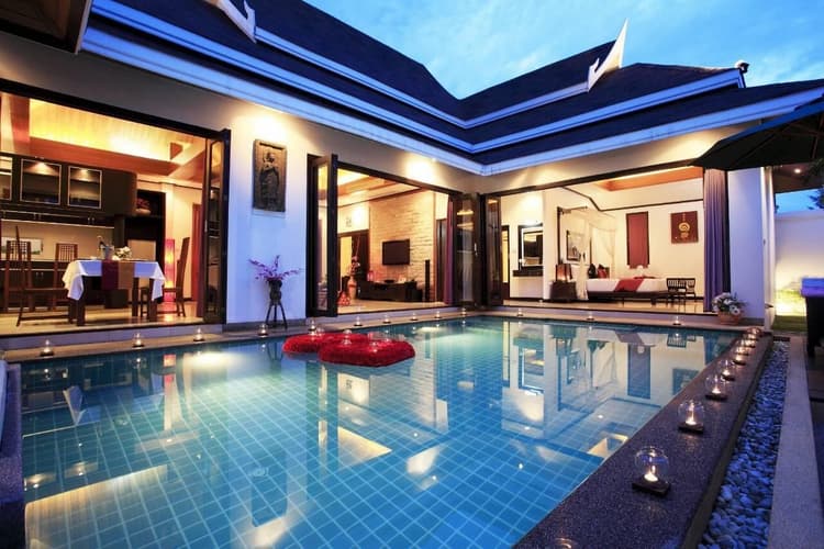 Iris Pool Villa main view