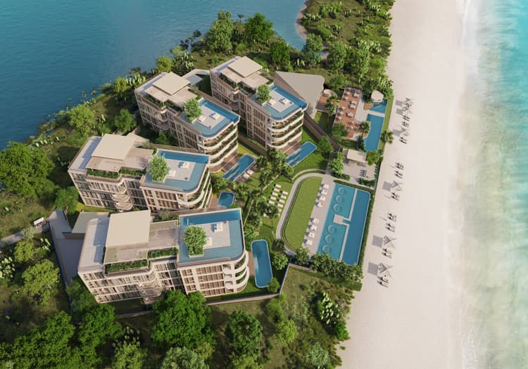 Banyan Tree Beach Residences - Oceanus main view