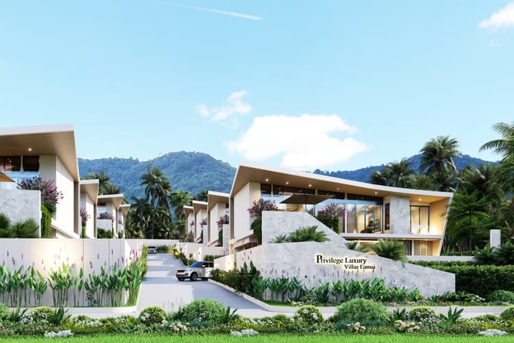 Privilege Luxury Villas Lamai main view