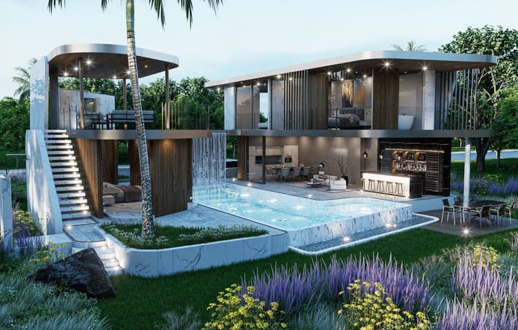 8-One Villas main view