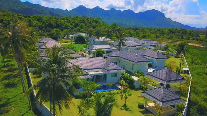 White Beach Villas main view