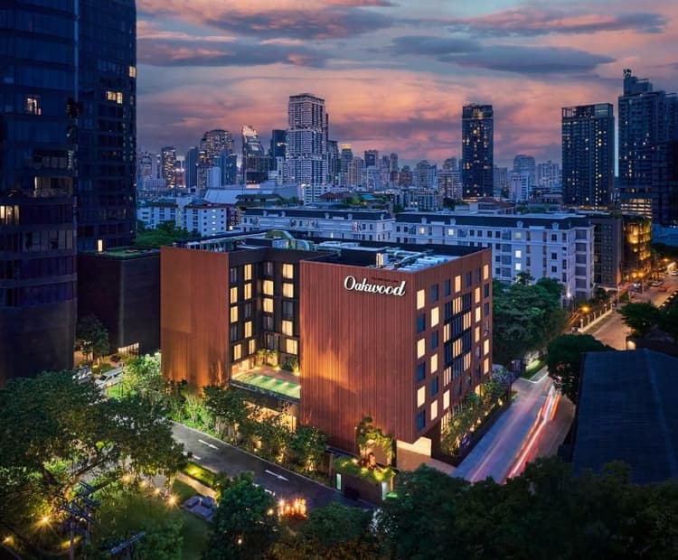 Oakwood Studios Sukhumvit Bangkok main view