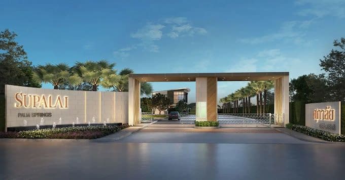 Supalai Palm Spring Thepharak main view