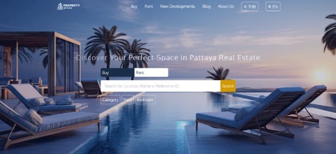 PropertySpace - Pattaya Real Estate background image