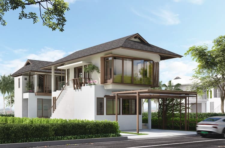 NEAT Pool Villas main view