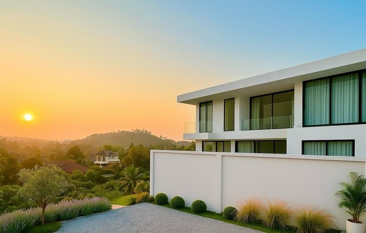 Mali Thai Pool Villas main view