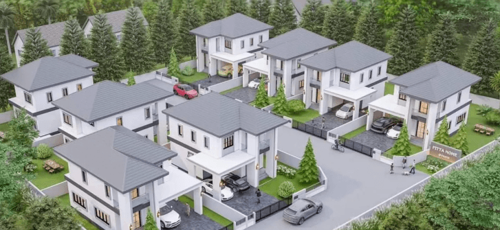 Pitta Village Ban Khai main view