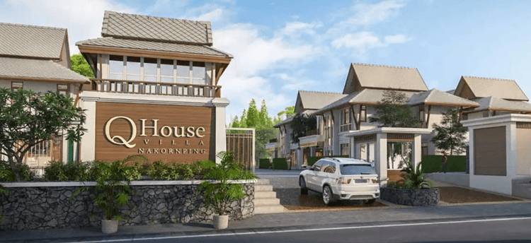Q House Villa Nakorn Ping main view