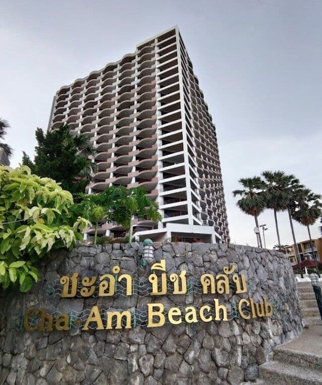 Cha Am Beach Club main view