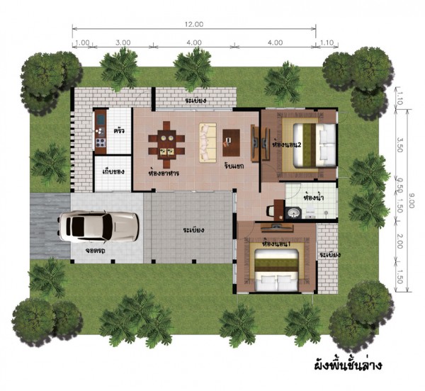 แบบบ้านเพื่อประชาชน,แบบบ้านแจกฟรี,บ้านชั้นเดียวราคา 4 แสน,บ้านราคาไม่เกิน 5 แสน,แบบบ้าน ราคาไม่เกิน 5 แสน_18