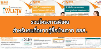 กู้ซื้อบ้าน ธอส,ดอกเบี้ยบ้าน ธอส,สินเชื่อบ้าน,สินเชื่อบ้าน ธอส.