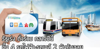 ระบบตั๋วร่วม,บัตรแมงมุม,ขสมก.,บัตร bts