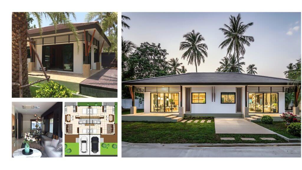 บ้านราคาไม่เกิน 2 ล้าน,ไอเดียสร้างบ้าน,แบบบ้านแฝดชั้นเดียว,บ้านไม่เกิน 2 ล้าน,สร้างบ้านชั้นเดียว,แบบบ้านแฝด_2