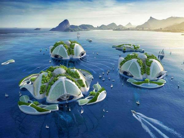 Aequorea,เมืองลอยน้ำ,บ้านลอยน้ำ