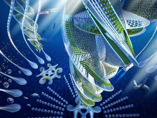 Aequorea,เมืองลอยน้ำ,บ้านลอยน้ำ