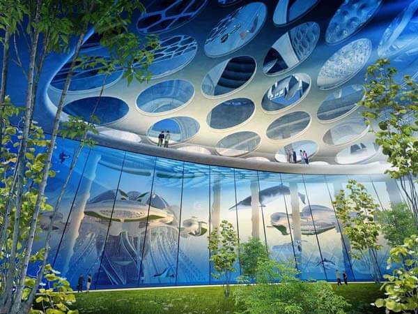 Aequorea,เมืองลอยน้ำ,บ้านลอยน้ำ